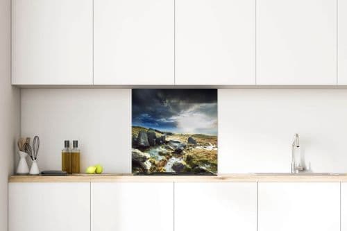 Blackstone Edge Moor, Rochdale - Glass Splashback