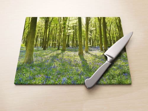 Bluebell Forest - Glass Worktop Saver