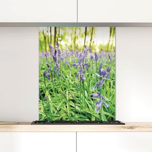 Bluebells - Glass Splashback