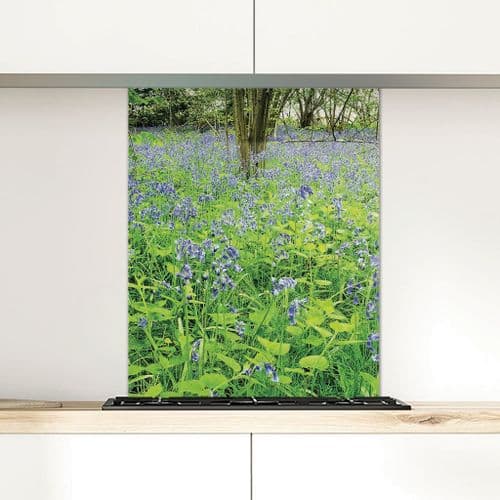 Bluebells, Wayland Wood - Glass Splashback