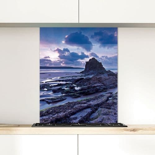Broad Haven South, St Bride's Bay, Pembrokeshire - Glass Splashback