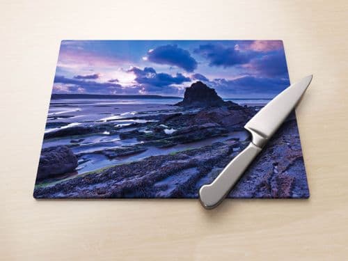 Broad Haven South, St Bride's Bay, Pembrokeshire - Glass Worktop Saver