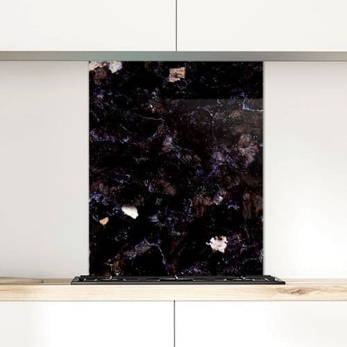 Chocolate Pearl Marble - Glass Splashback