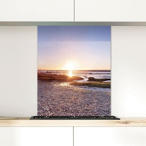 Dawn Ribble Estuary, Lytham - Glass Splashback