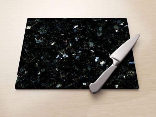 Emerald Pearl Marble - Glass Worktop Saver