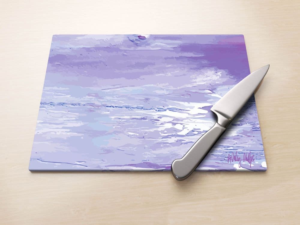 Excess Paint Mauve - Glass Worktop Saver