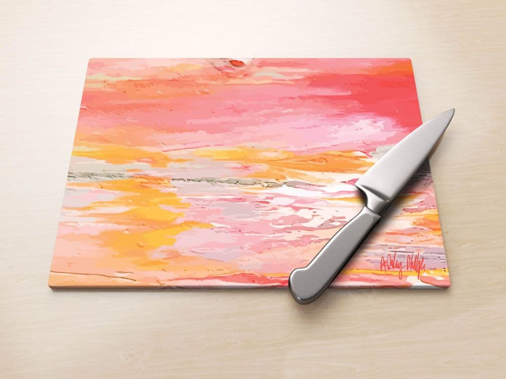 Excess Paint Red - Glass Worktop Saver