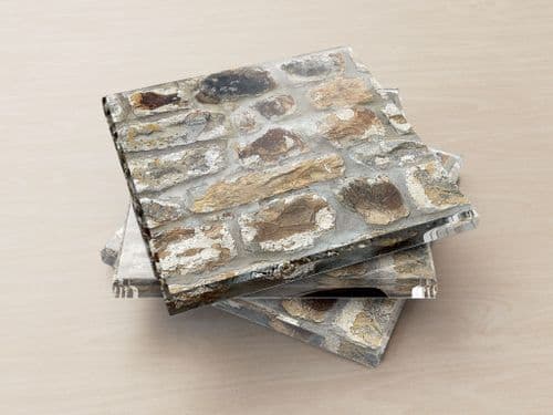 Flint Brick Wall