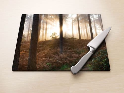 Forest Dawn - Glass Worktop Saver