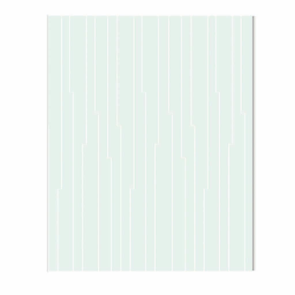 G30 Art Deco Glass Splashback Glacier