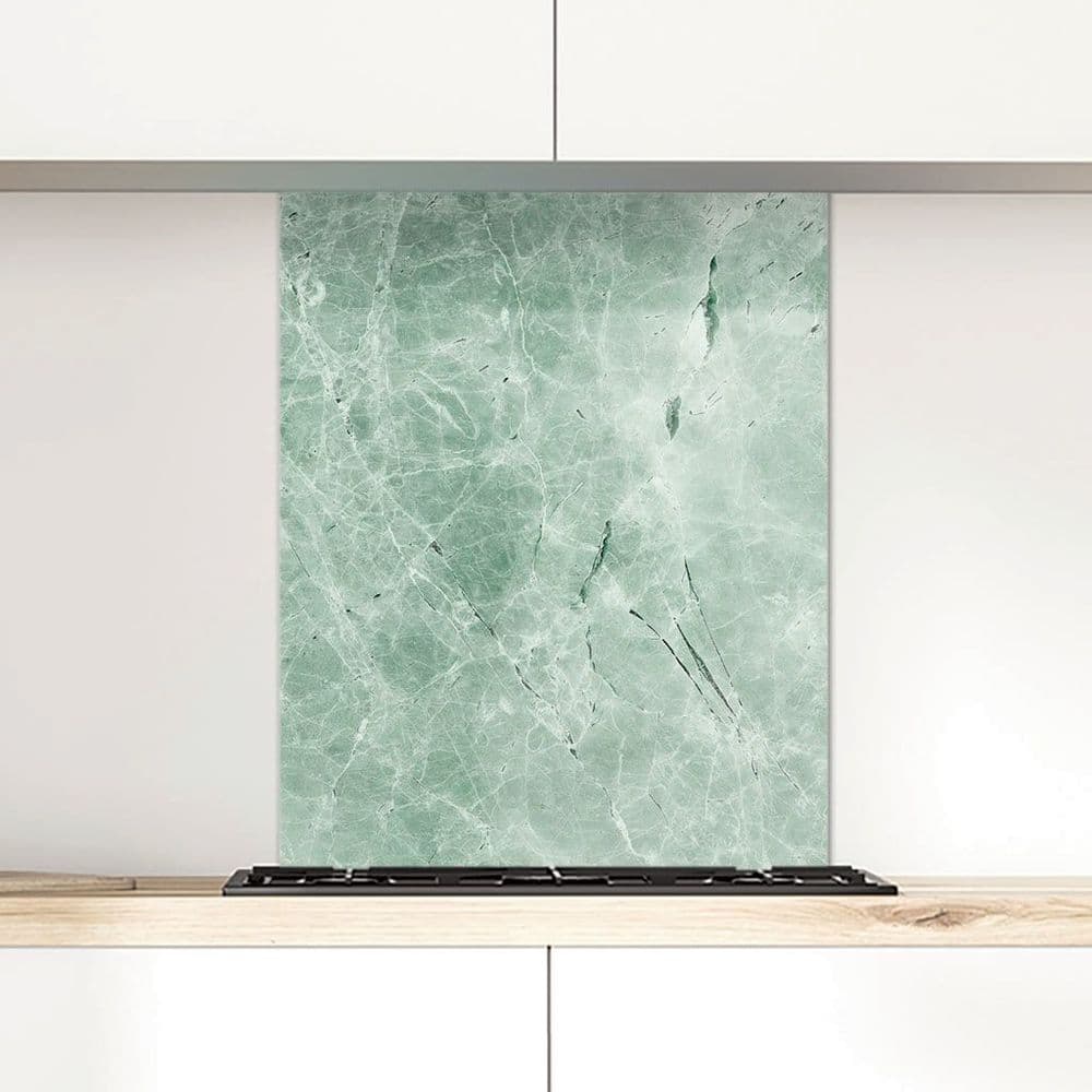 Green Tea - Glass Splashback