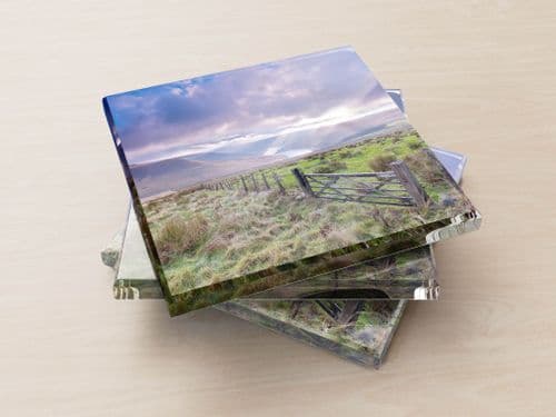 Greenfield Reservior, Peak District - Glass Coasters
