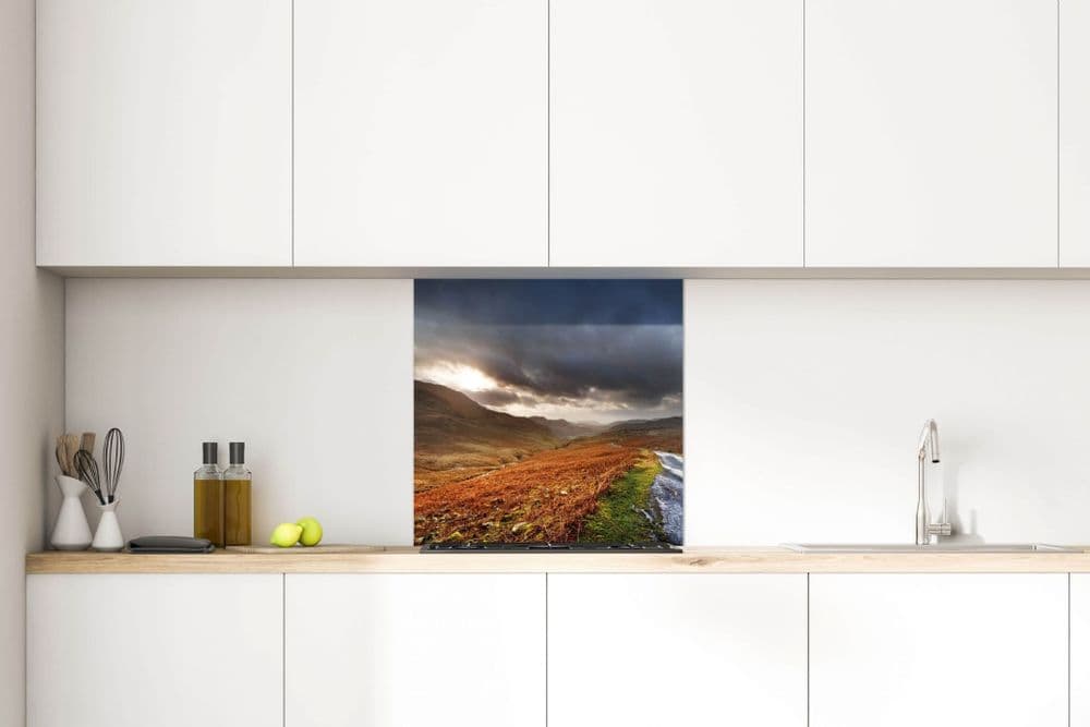 Hardknott Pass - Glass Splashback