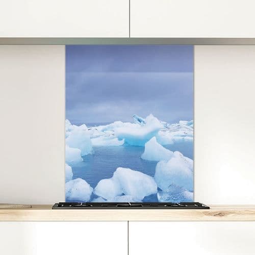 Jokulsarlon, Iceland - Glass Splashback