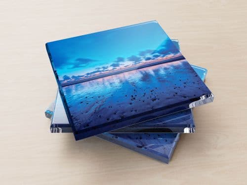 Newgale Beach, St Bride's Bay, Pembrokeshire - Glass Coasters