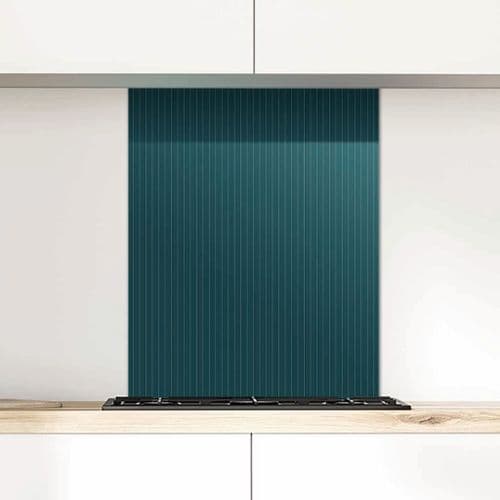 Pinstripe Mallard Glass Splashback