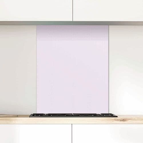 Pinstripe Violet Glass Splashback