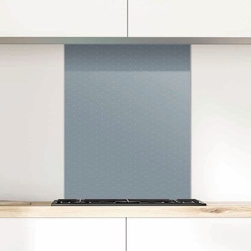 Polka Dot Glass Splashback, Granite