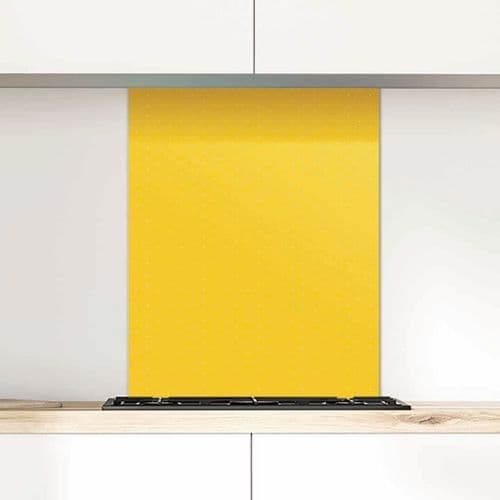 Polka Dot Glass Splashback, Summer Sunset