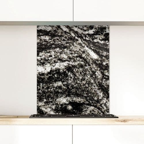 Seawave Granite Natural - Glass Splashback