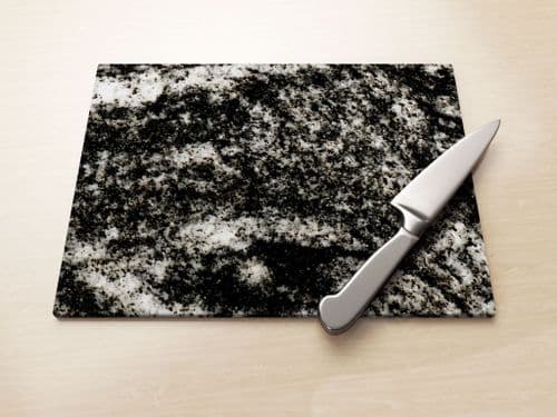 Seawave Granite Natural - Glass Worktop Saver