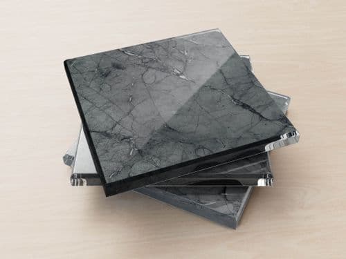Shadow - Glass Coasters