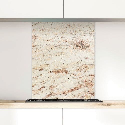 Shivakashi Granite Natural - Glass Splashback