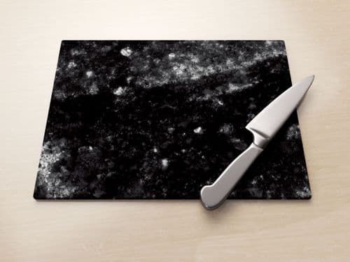 Shivakashi Granite Night Sky - Glass Worktop Saver