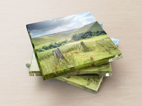 Snake Pass, Peak District - Glass Coasters