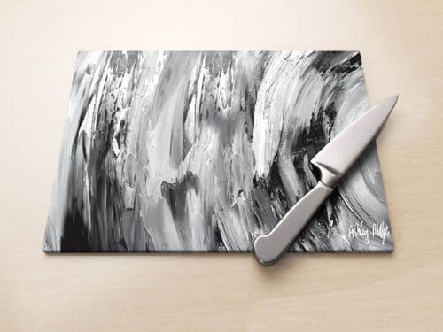 Sonic Wave Grey - Glass Worktop Saver