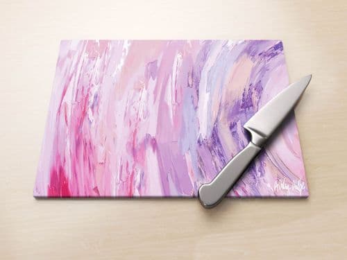 Sonic Wave Pink - Glass Worktop Saver