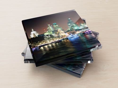 St Paul's Cathedral and the City of London - Glass Coasters