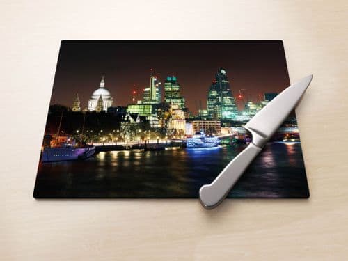 St Paul's Cathedral and the City of London - Glass Worktop Saver