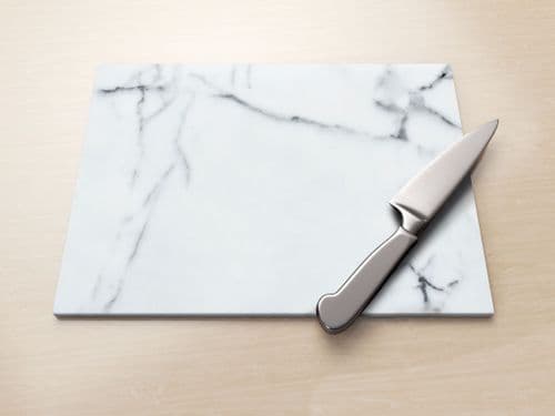 Statuary Marble - Glass Worktop Saver