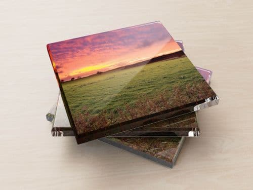 Sunset, Forest of Bowland - Glass Coasters