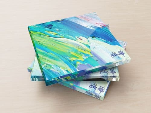 Surging Wave - Glass Coasters