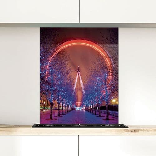 The Millennium Wheel - Glass Splashback