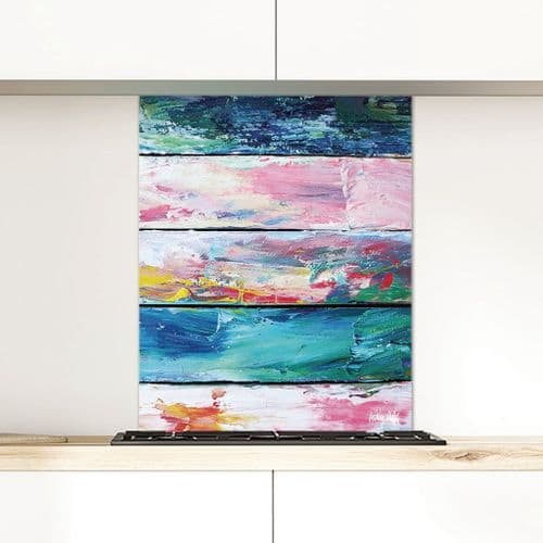 Vintage Panels - Glass Splashback