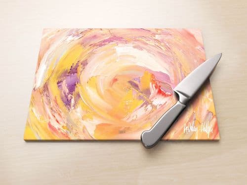 Vortex Pink - Glass Worktop Saver