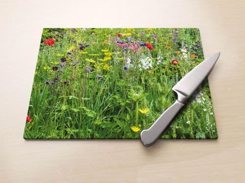 Wildflowers - Glass Worktop Saver