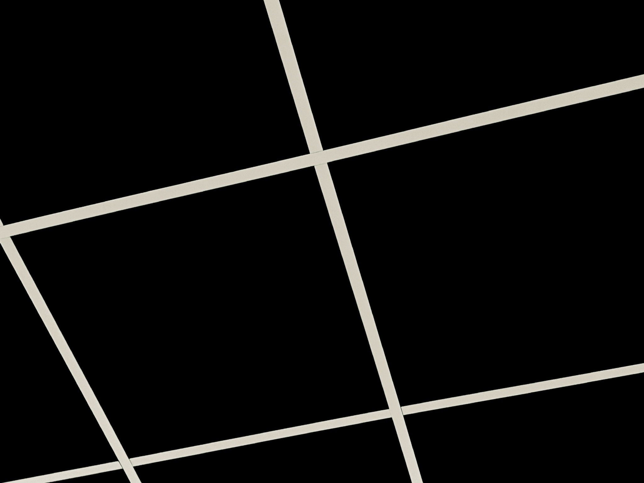 Black Suspended Acoustic Ceiling Tiles 595mm x 595mm x 12mm 8 Tiles / Per Box