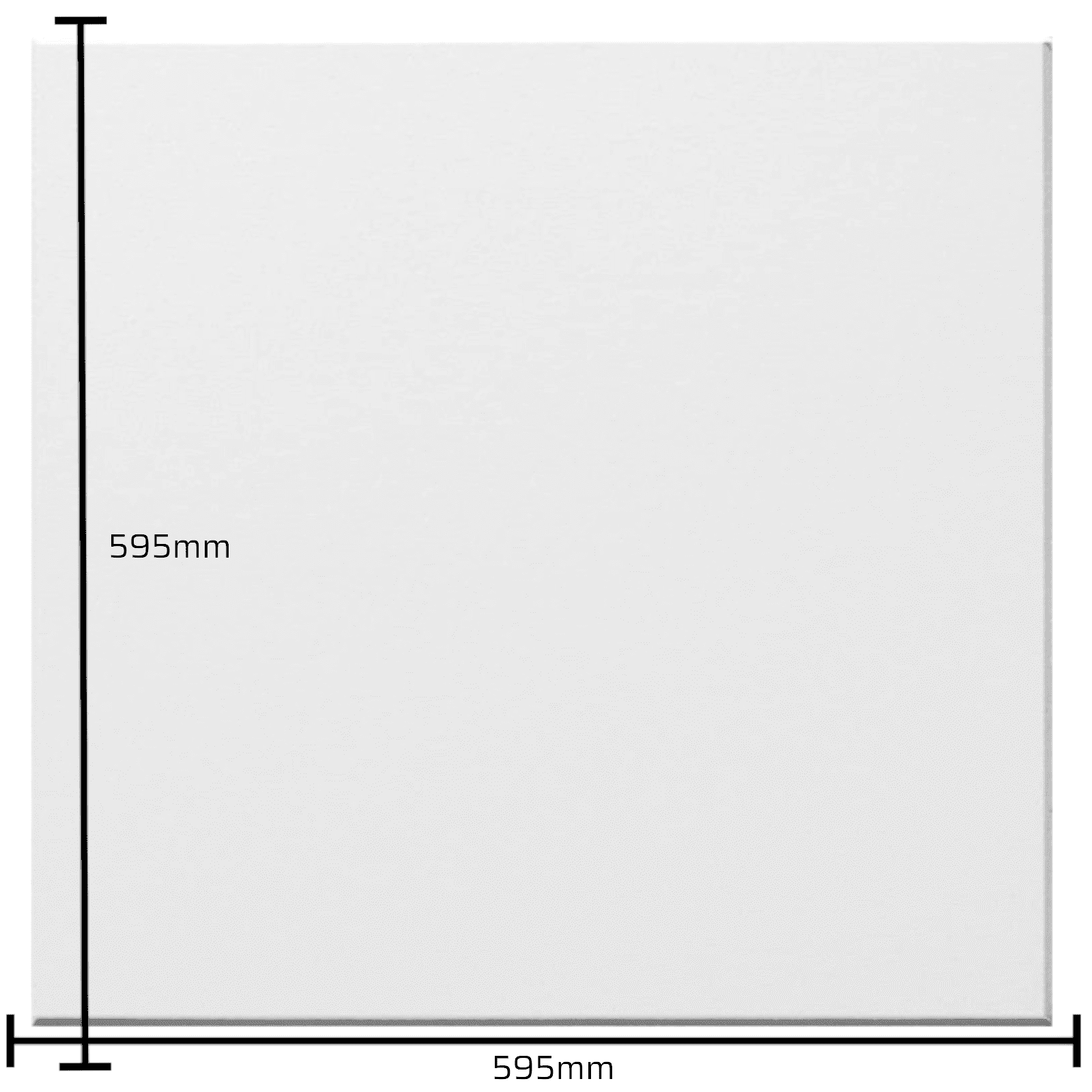 Suspended Ceiling Tiles Vinyl Laminated EasyClean & Wipeable 595mm x