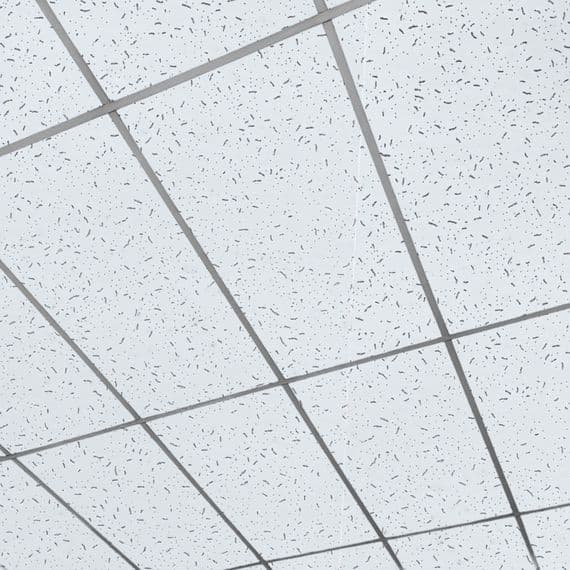 Suspended Fine ND Fissured Surf Ceiling Tiles 1195mm x 595mm To Fit in