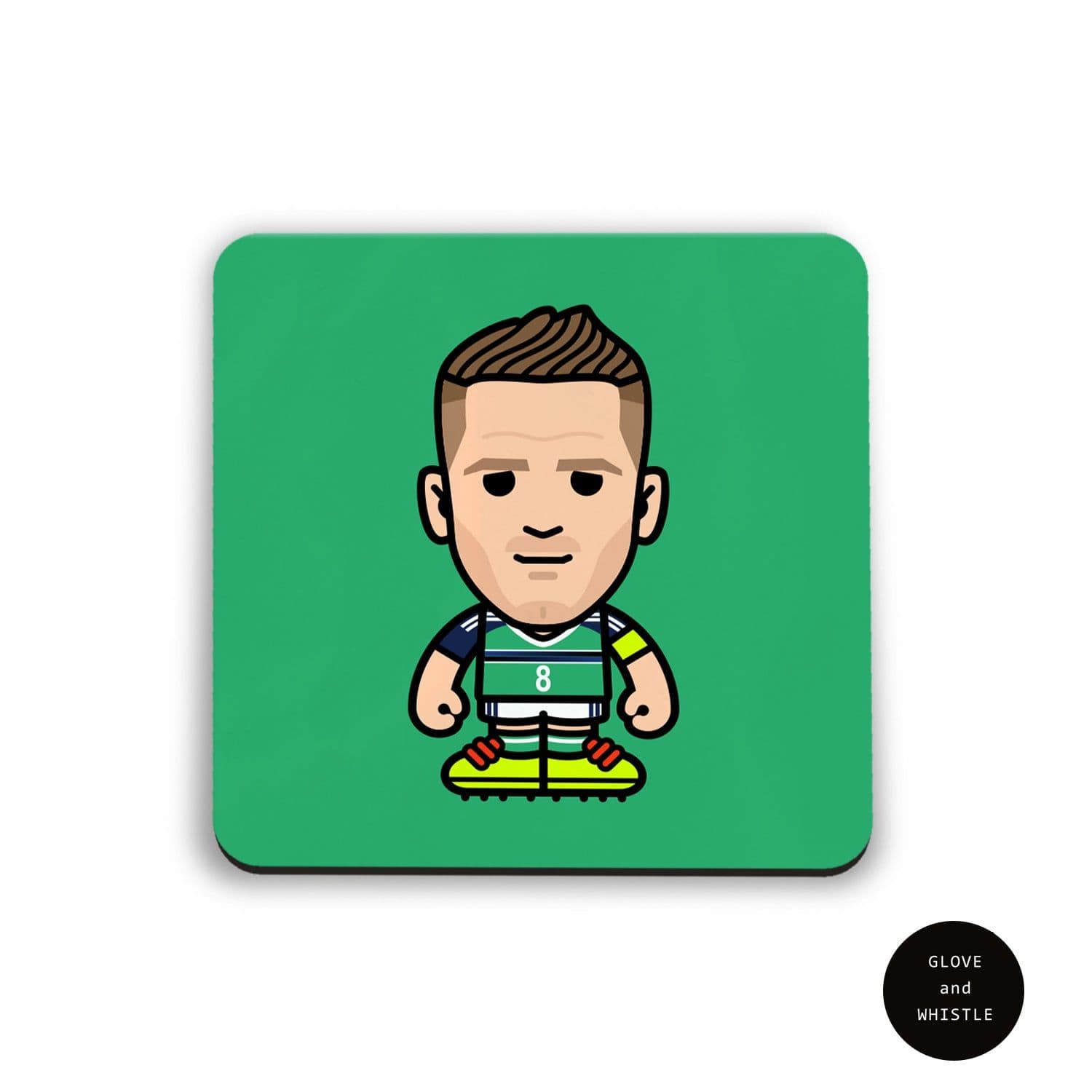 Steven Davis Northern Ireland Coaster Northern Ireland Gift Ideas