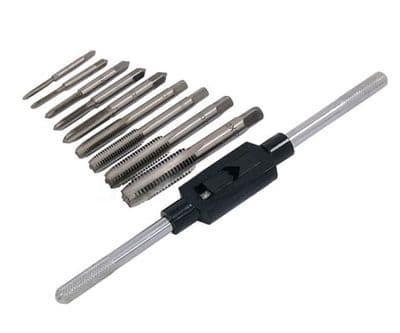10pc Metric Thread Tap Set Neilsen CT1467