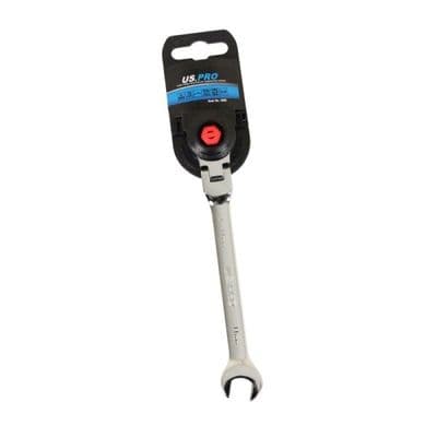 11mm FLEXI HEAD RATCHET SPANNER flexible head wrench US PRO TOOLS