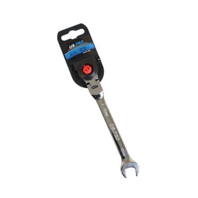 12mm FLEXI HEAD RATCHET SPANNER flexible head wrench US PRO TOOLS