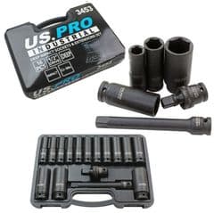 US PRO INDUSTRIËLE 10st 1/2 Dr Impact Torx Bit Socket Set T20 - T70 2087 US PRO INDUSTRIËLE 10st 1/2 Dr Impact Torx Bit Socket Set T20 - T70 2087