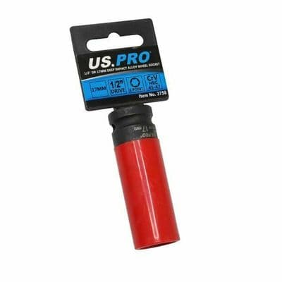 17m Alloy Wheel Nut Deep Impact Socket 1/2
