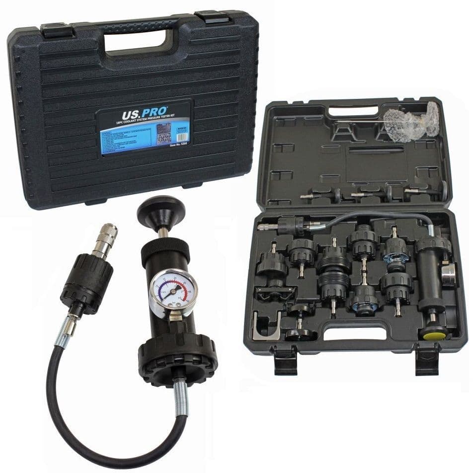 18pc Coolant System Pressure Tester US PRO 5260